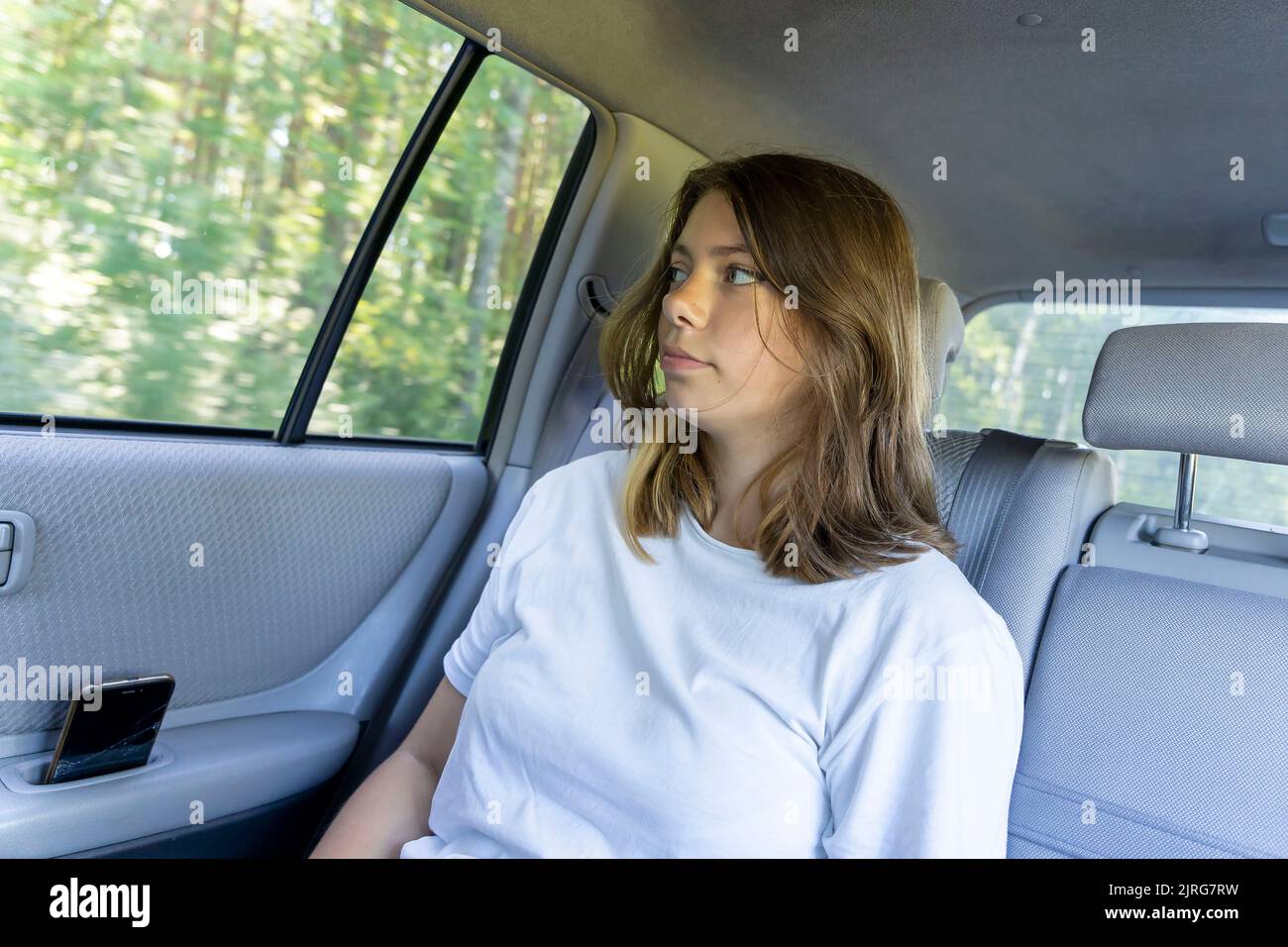 Back seat passenger car hires stock photography and images Alamy
