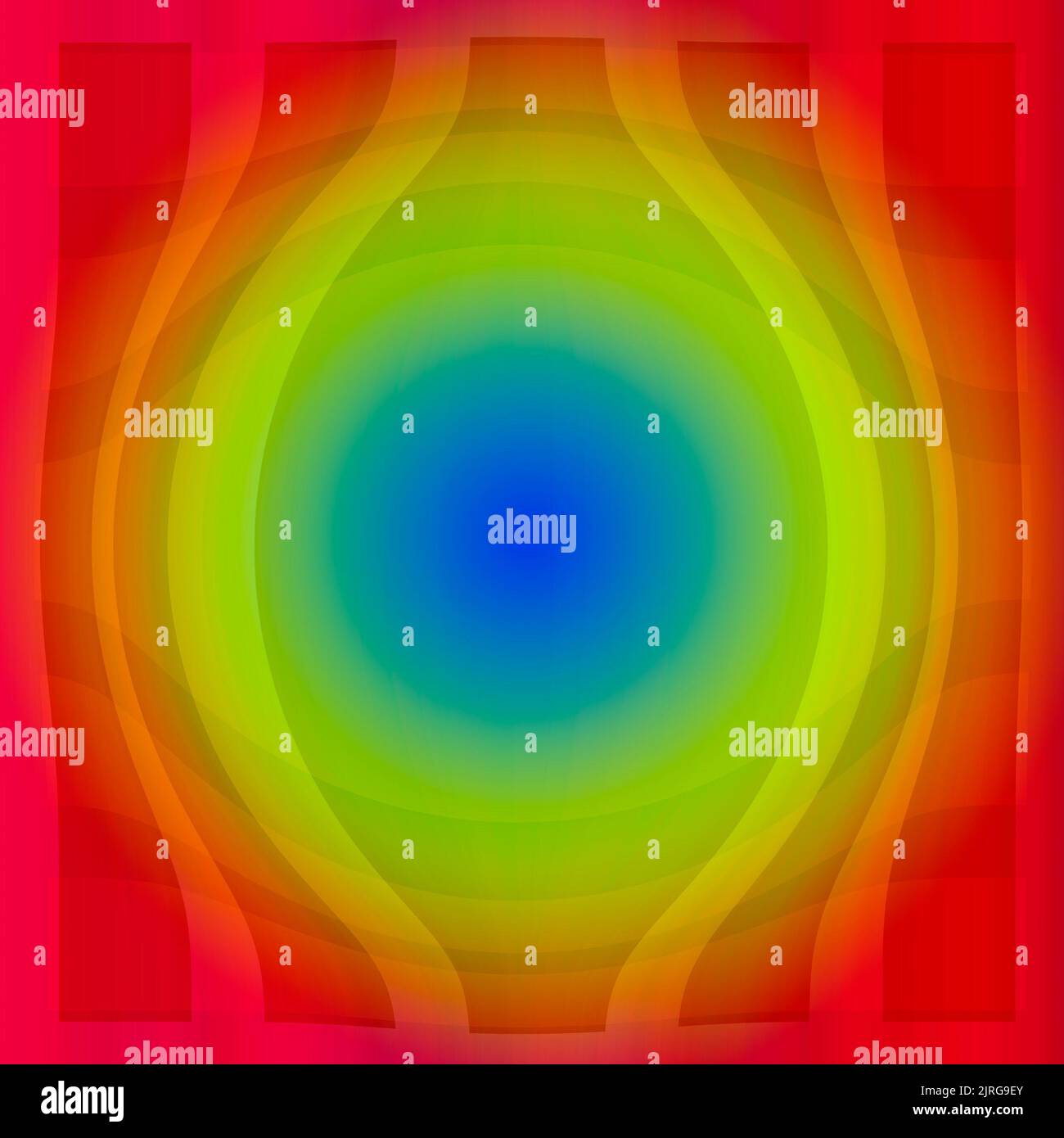 Circular image that catches the eye. Rounded shape with bright colors ...