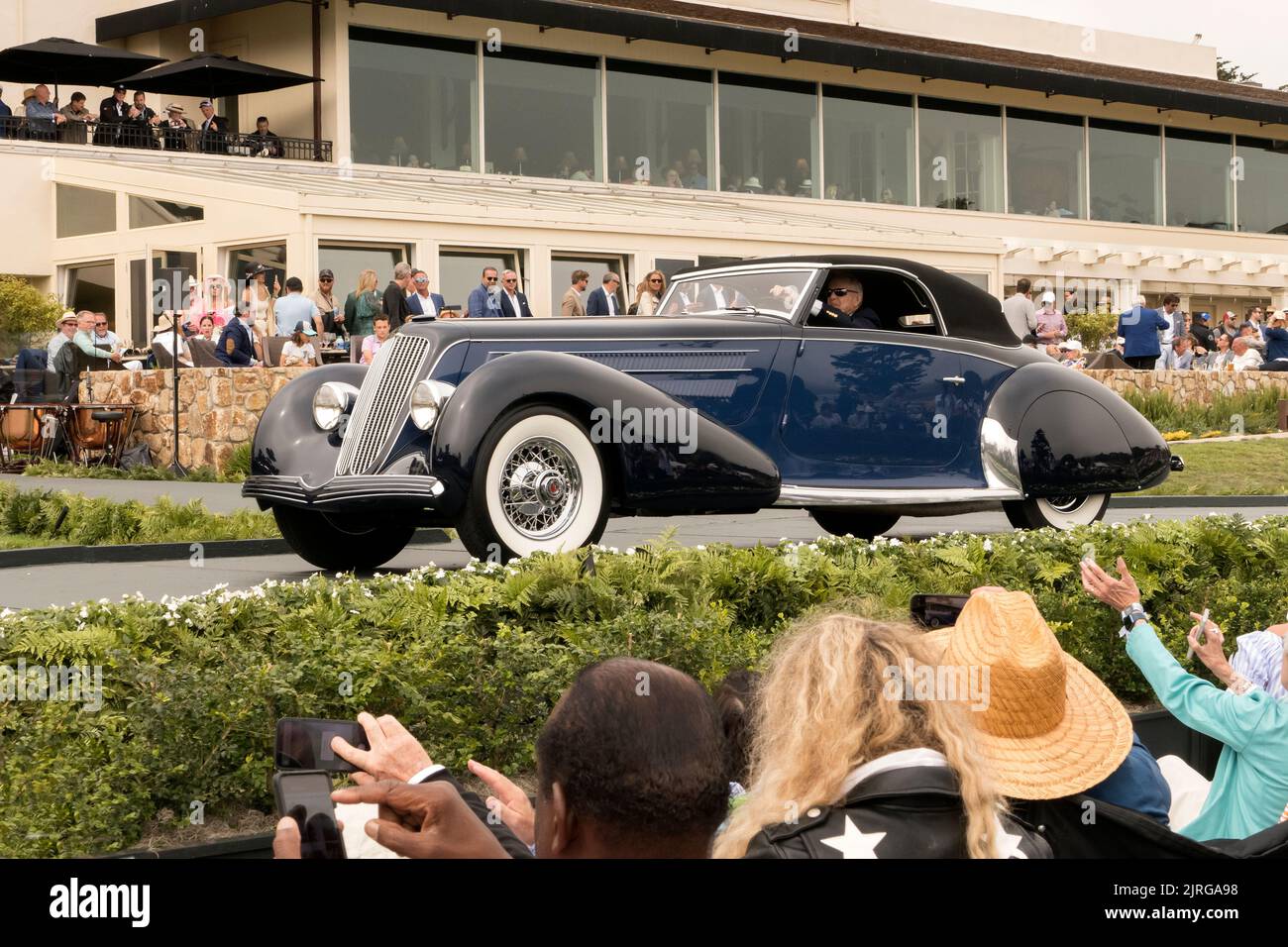 1930 Duesenberg J Graber Cabriolet at the 71st Pebble Beach Concours d' Elegance 2022 Stock Photo