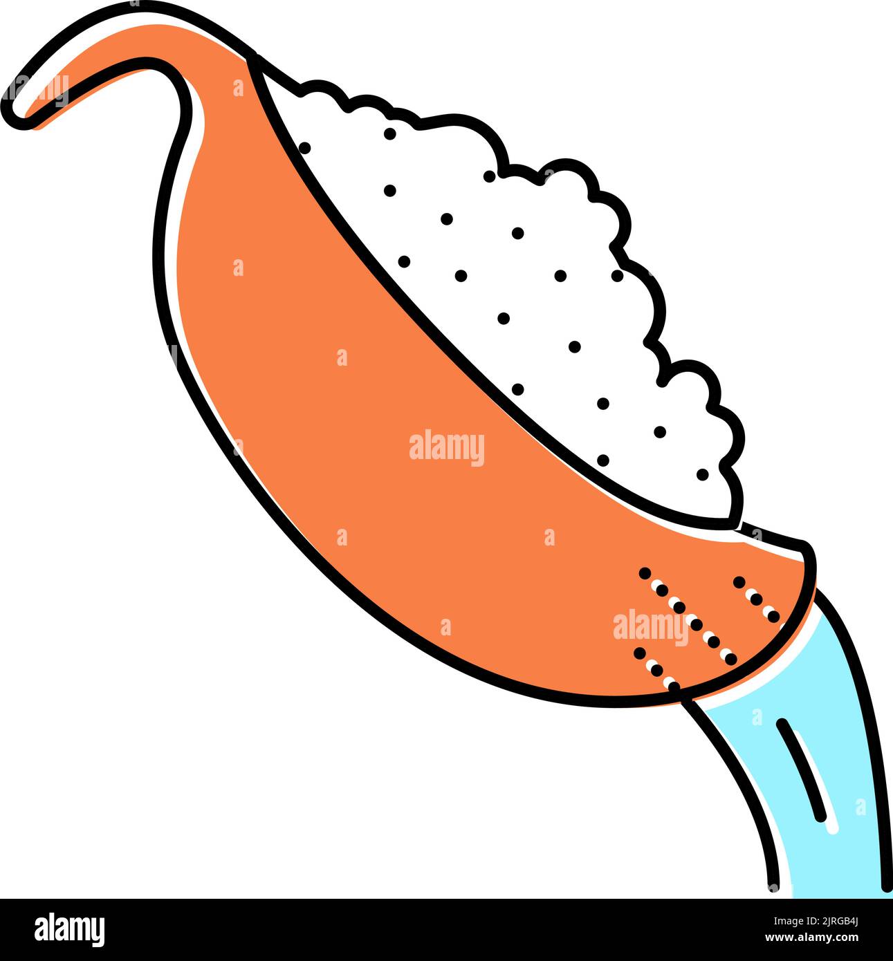 washer rice color icon vector illustration Stock Vector Image & Art - Alamy