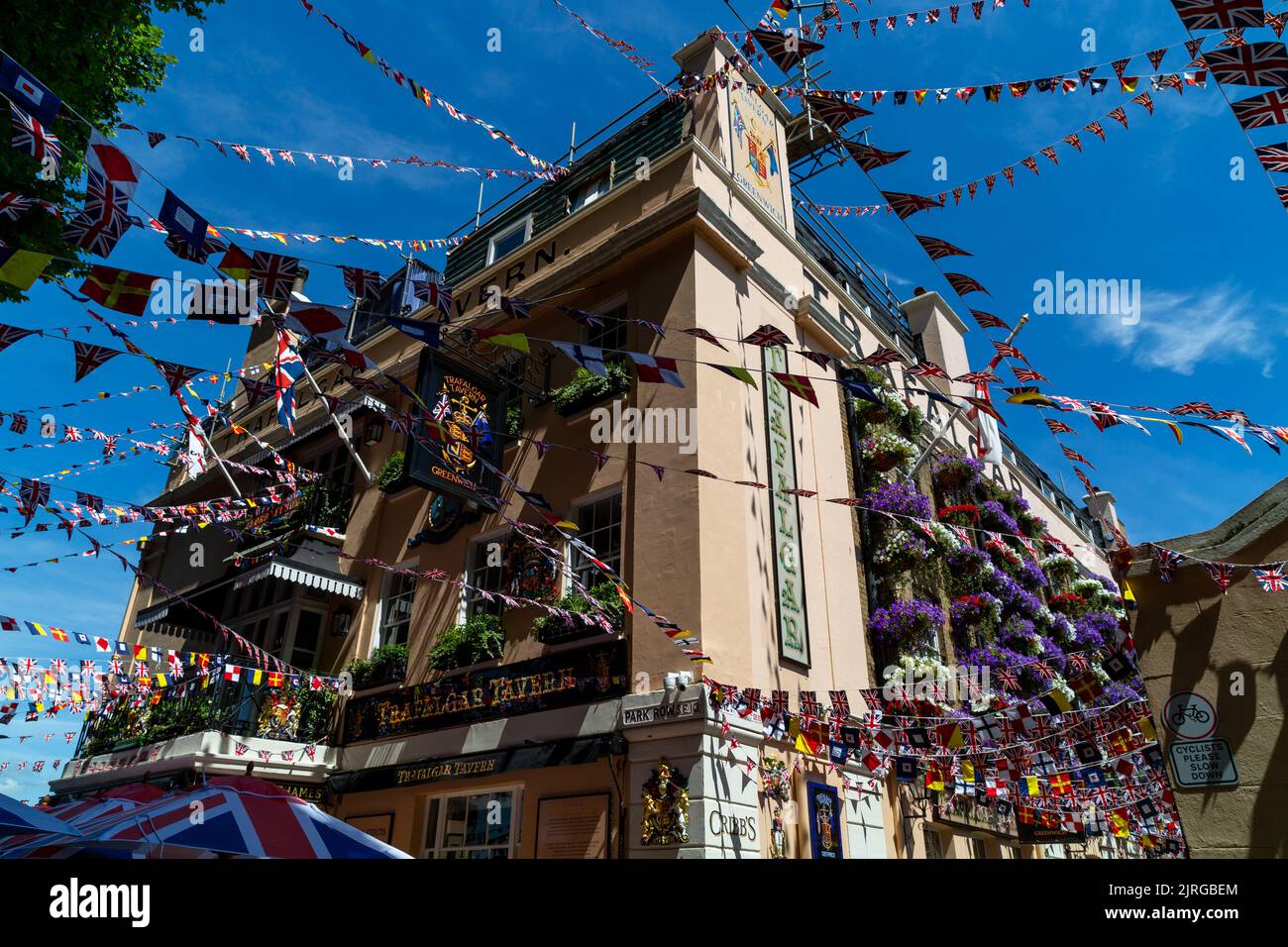 Trafalgar Tavern, Greenwich London Stock Photo Alamy