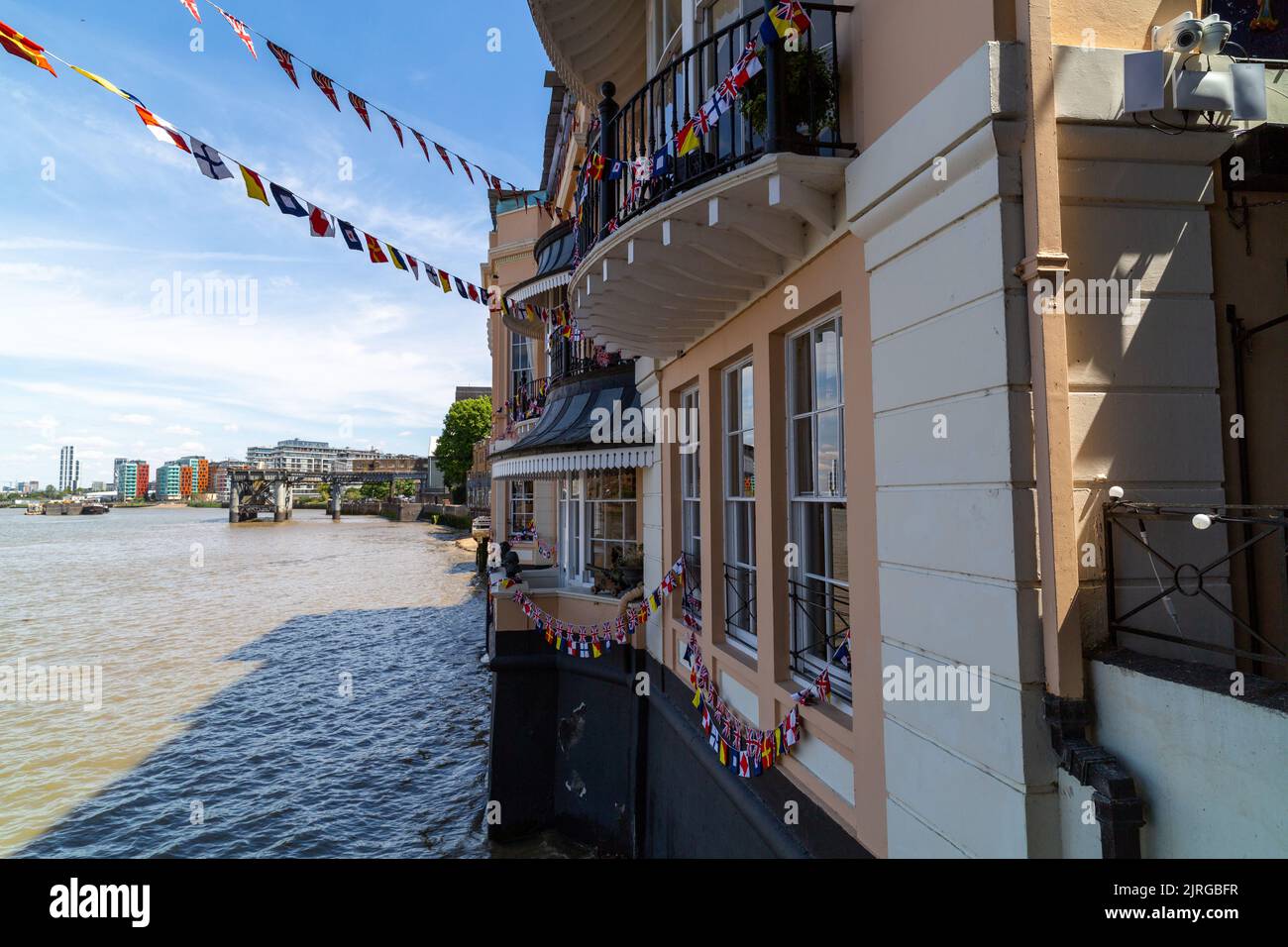 Trafalgar Tavern, Greenwich London Stock Photo Alamy