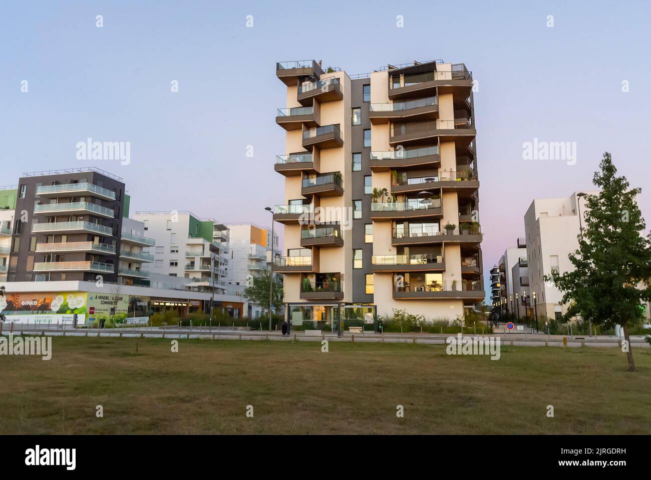Photo inspiration: Bordeaux France Modern Architecture Apartment Buildings In Eco Photo Inspiration
