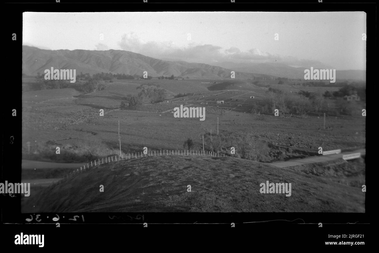 Horowhenua Geological and Tararua Range, 12 June 1936, by Leslie Adkin ...
