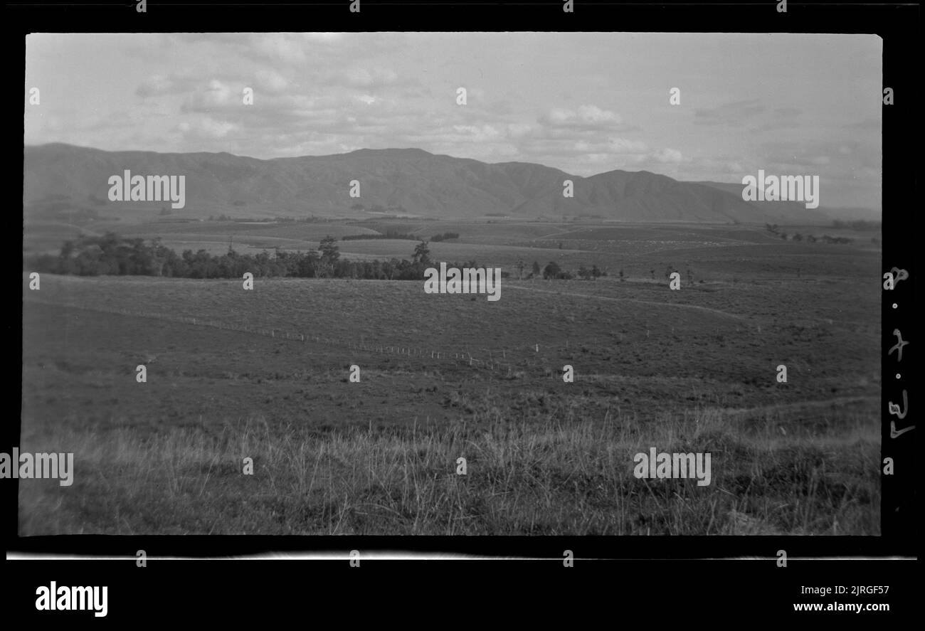 Horowhenua Geological and Tararua Range, 08 April 1937, by Leslie Adkin ...