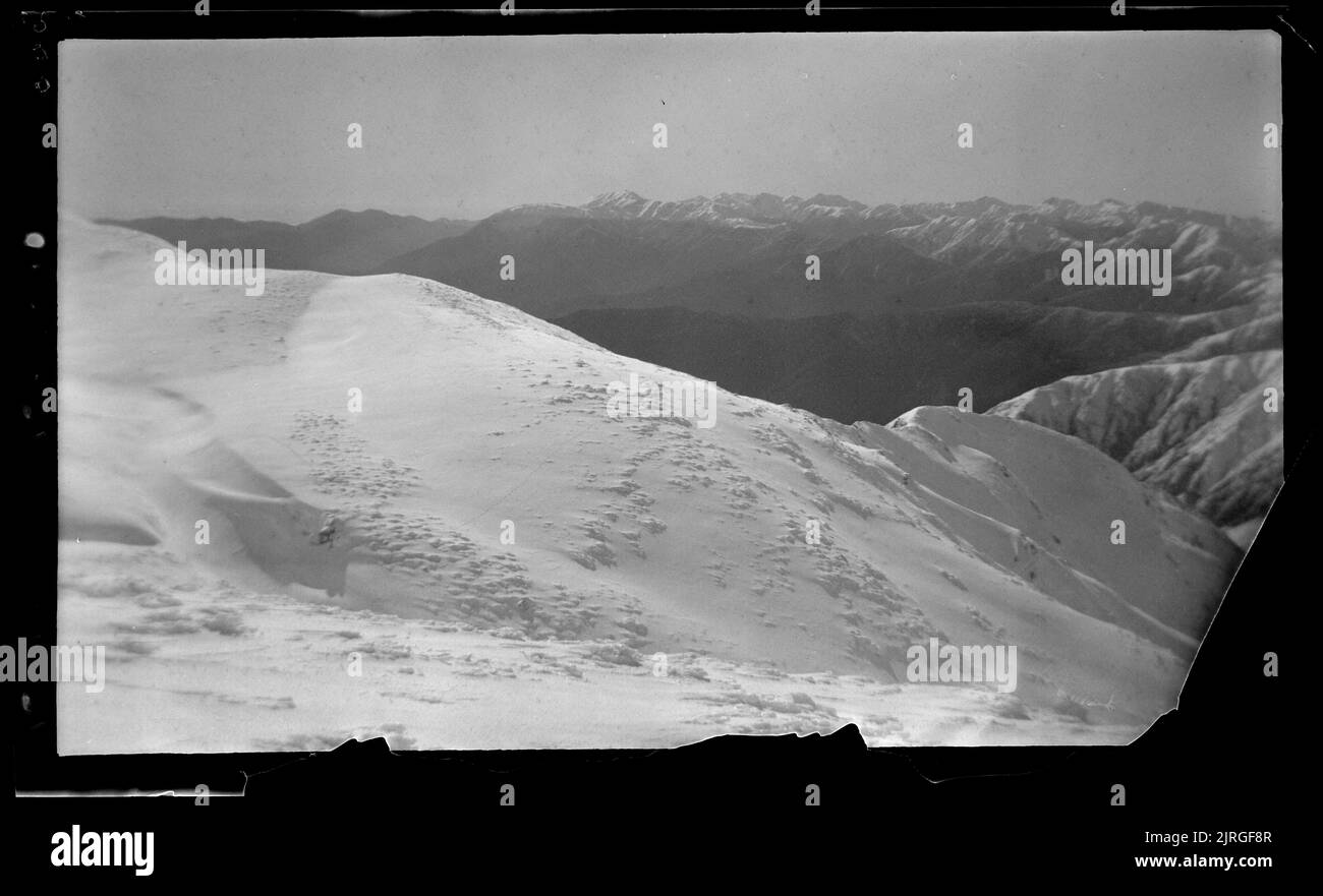 Horowhenua Geological and Tararua Range, 16 July 1938, by Leslie Adkin ...