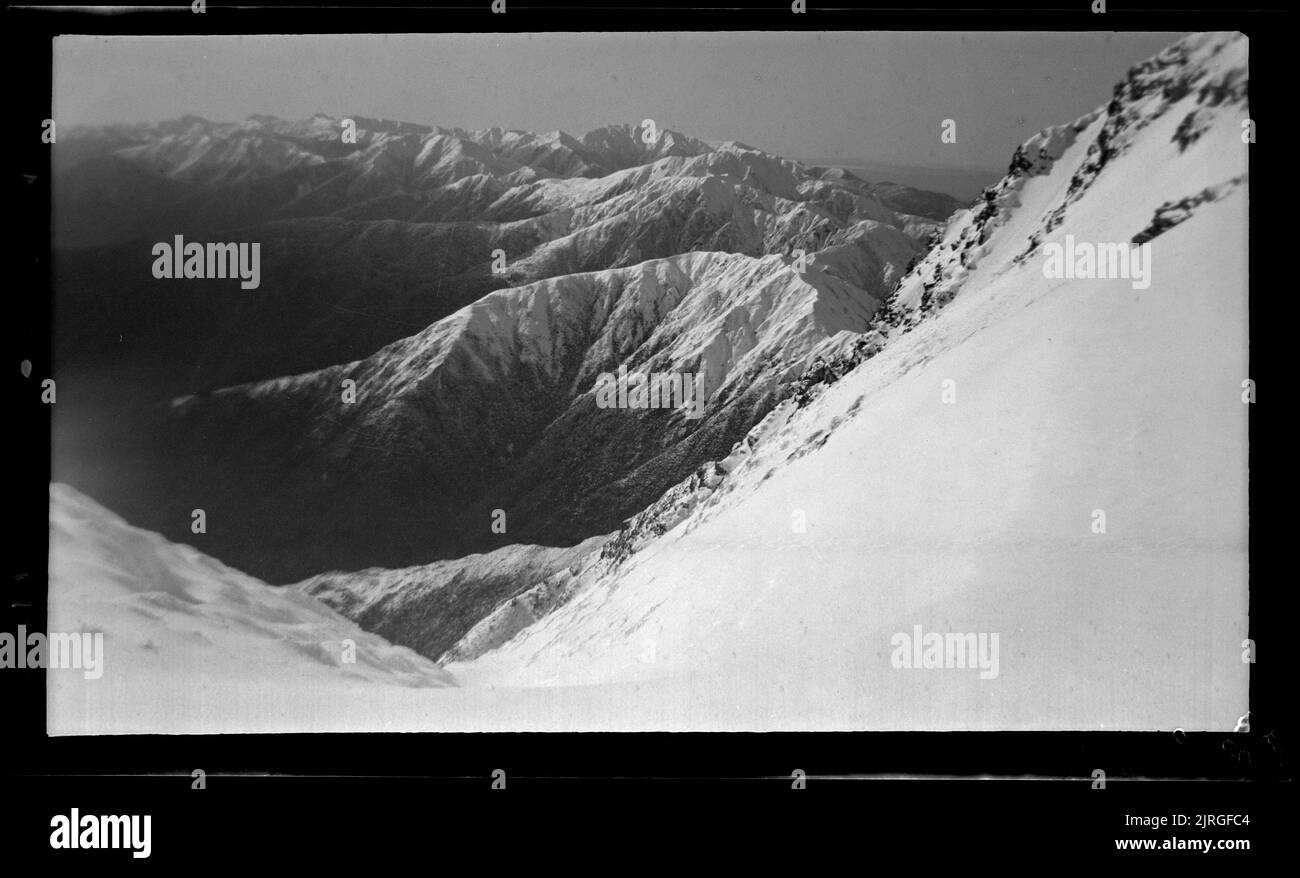 Horowhenua Geological and Tararua Range, 16 July 1938, by Leslie Adkin ...