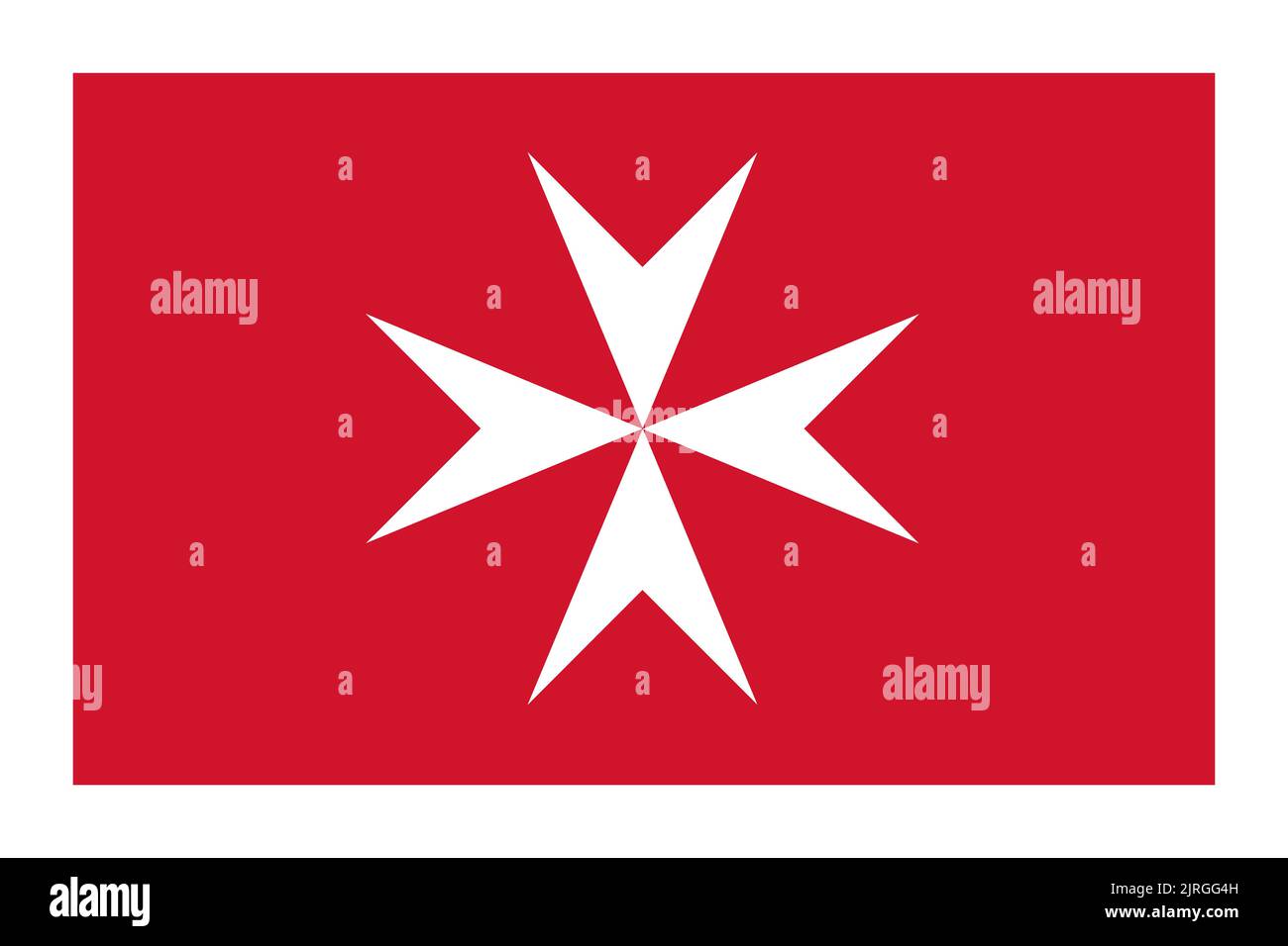 Maltese Cross flag background illustration large file Stock Photo
