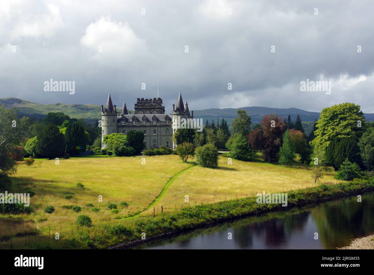 Inveraray castle, Scotland Stock Photo - Alamy