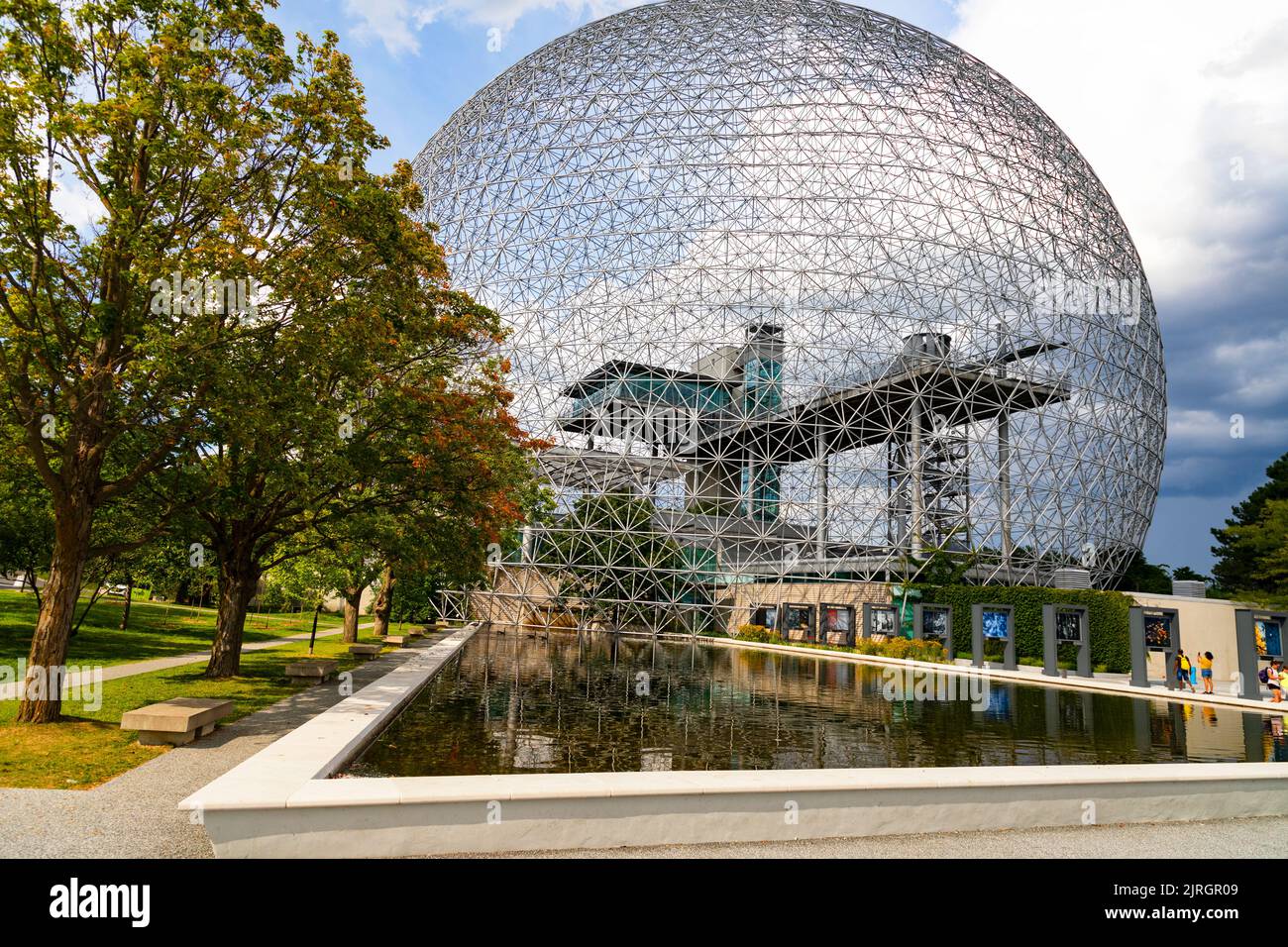 The Montreal Biosphere in Parc Jean Drapeau, Ile SainteHelene