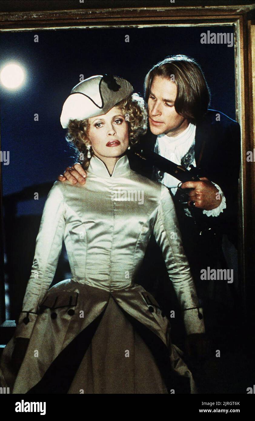 FAYE DUNAWAY, MATTHEW MODINE, LA PARTITA, 1988 Stock Photo