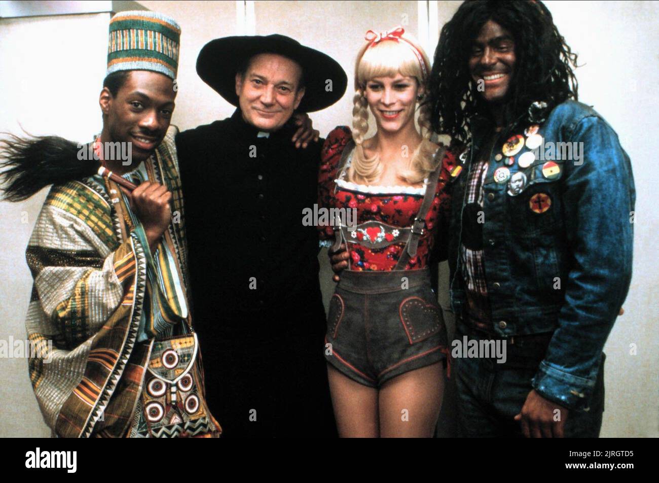 MURPHY,ELLIOTT,CURTIS,AYKROYD, TRADING PLACES, 1983 Stock Photo