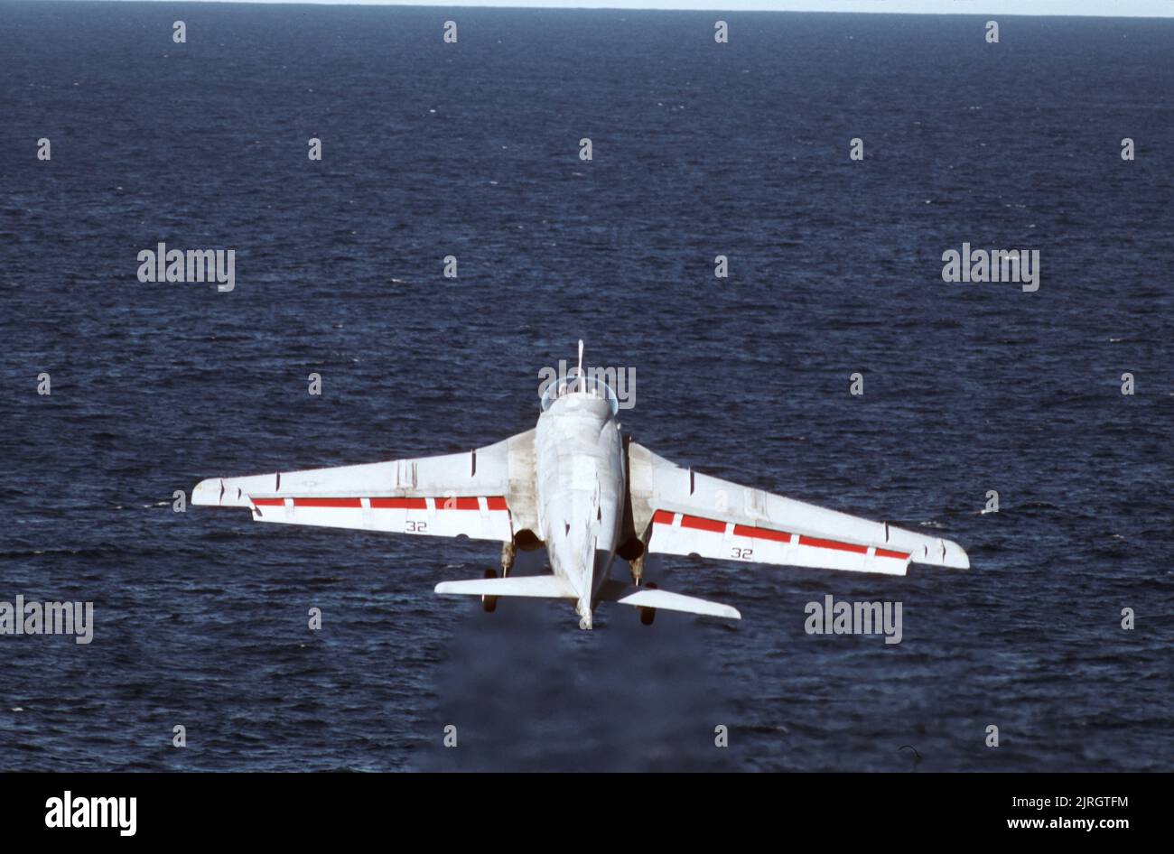 Grumman A-6 Intruder takes off Stock Photo