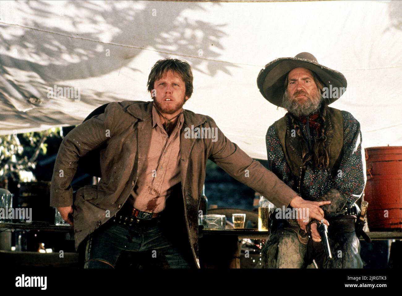 GARY BUSEY, WILLIE NELSON, BARBAROSA, 1982 Stock Photo - Alamy