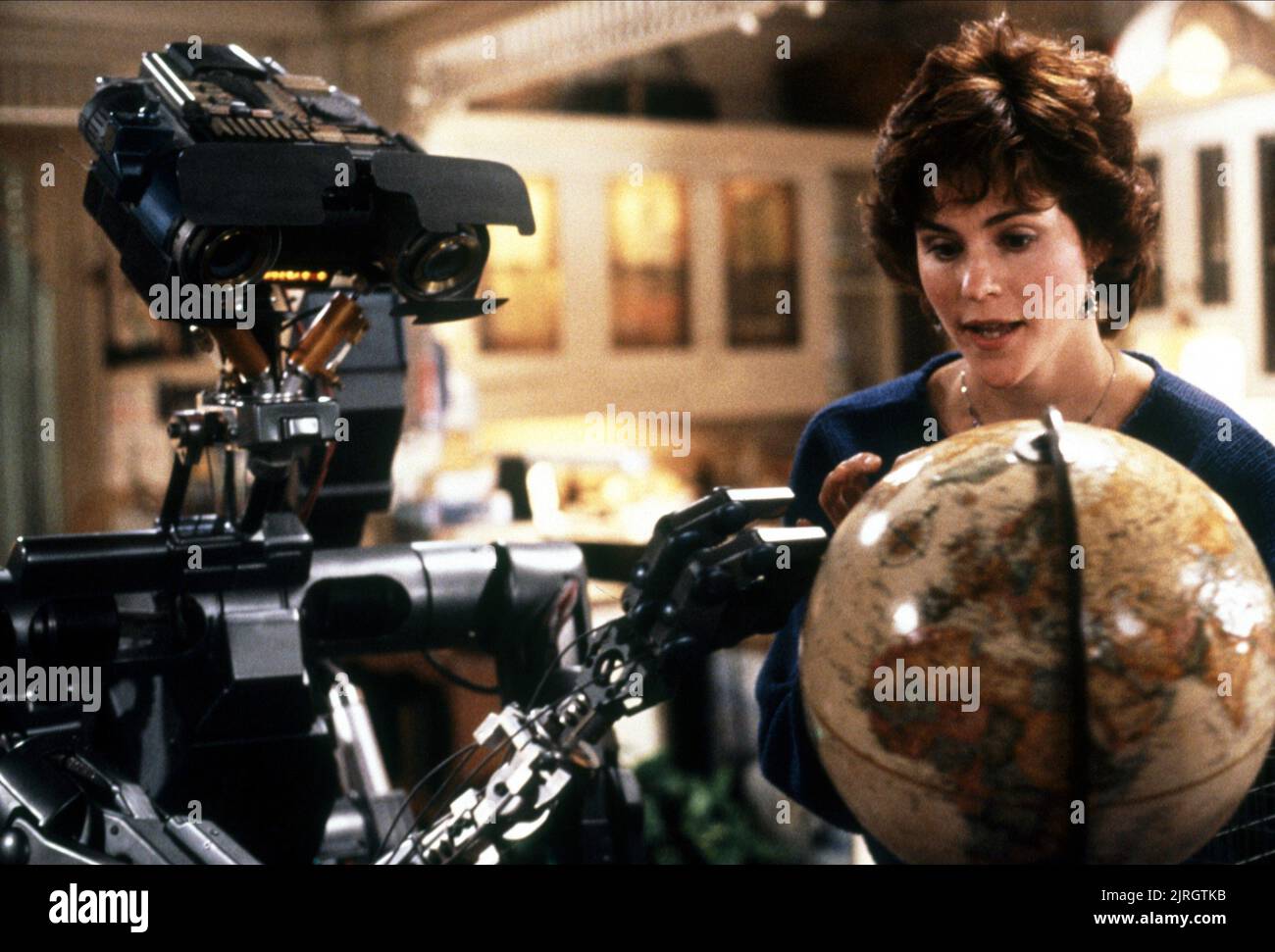 NUMBER 5, ALLY SHEEDY, SHORT CIRCUIT, 1986 Stock Photo