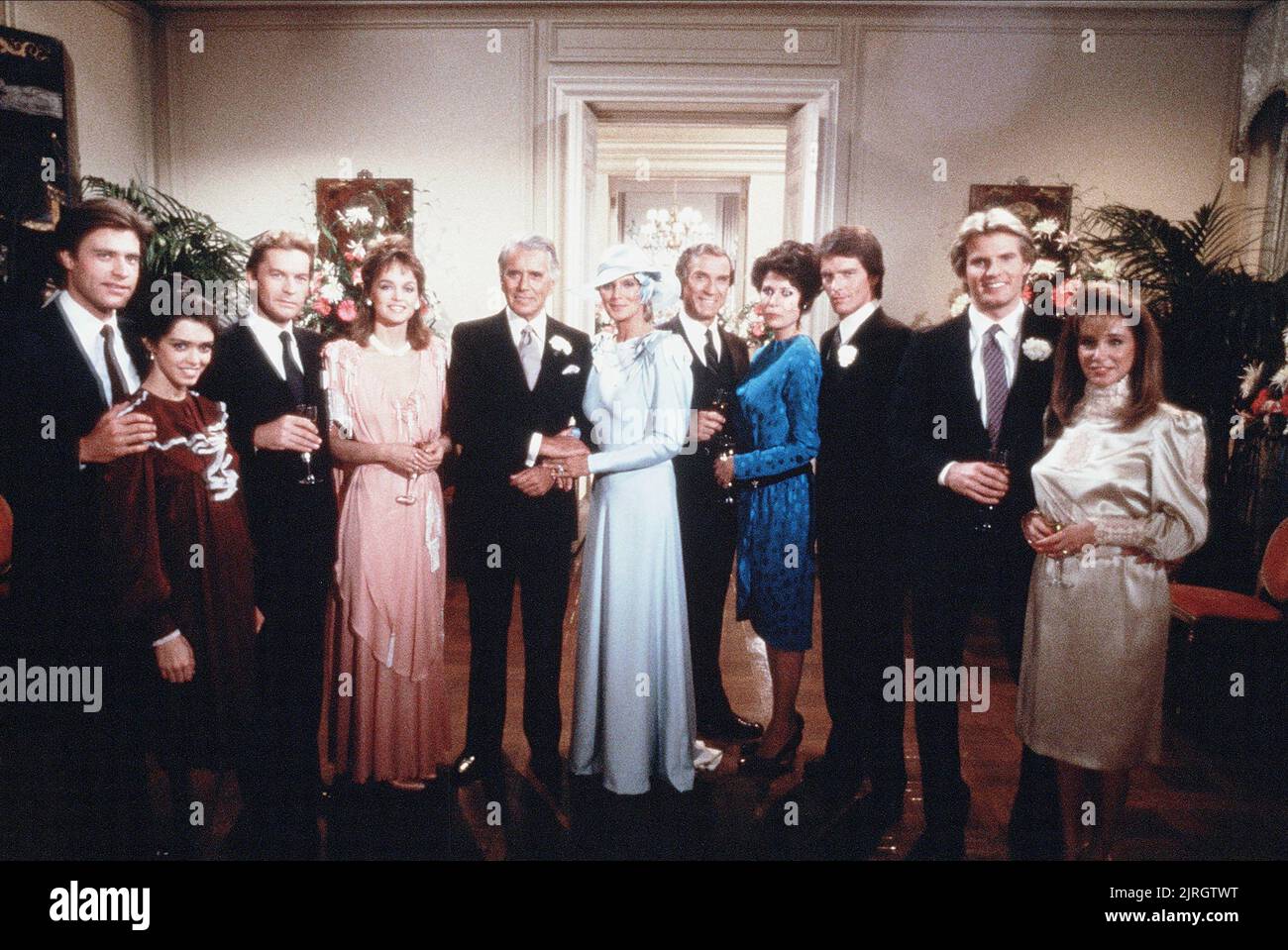 CAST, DYNASTY, 1981 Stock Photo Alamy