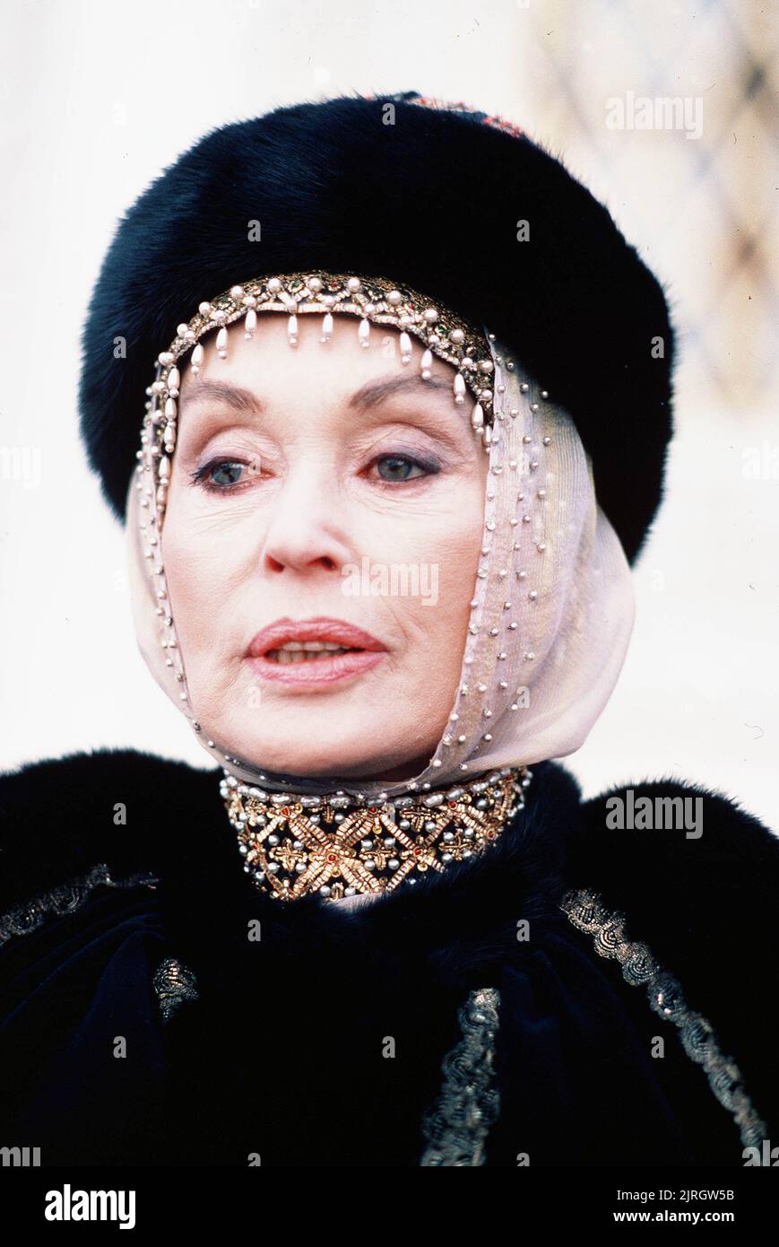 LILLI PALMER, PETER THE GREAT, 1986 Stock Photo