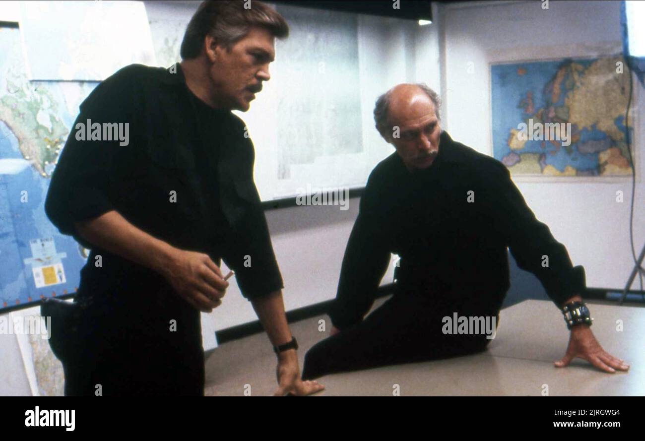 TOM ATKINS, LEE VAN CLEEF, ESCAPE FROM NEW YORK, 1981 Stock Photo