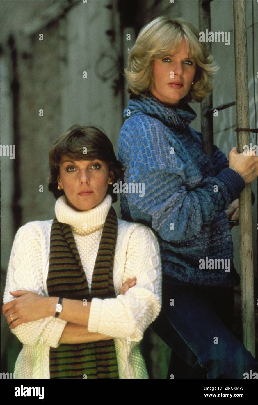 TYNE DALY, SHARON GLESS, CAGNEY and LACEY, 1981 Stock Photo