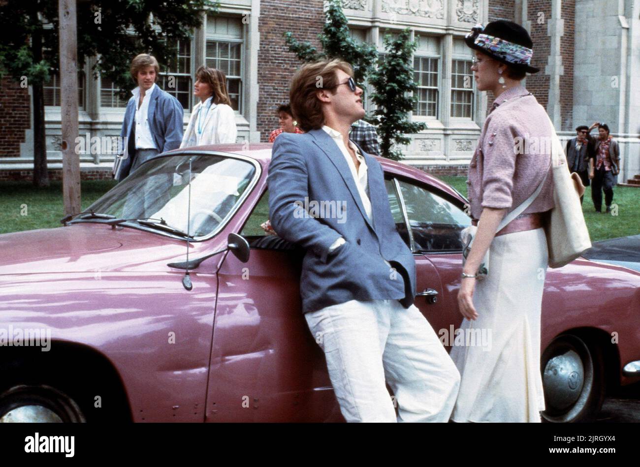 JAMES SPADER, MOLLY RINGWALD, PRETTY IN PINK, 1986 Stock Photo - Alamy