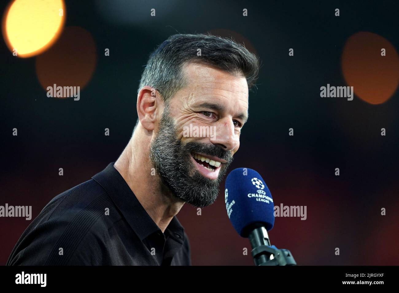 PSV Eindhoven head coach Ruud van Nistelrooy before the UEFA Champions League qualifying match at PSV Stadion, Eindhoven. Picture date: Wednesday August 24, 2022. Stock Photo