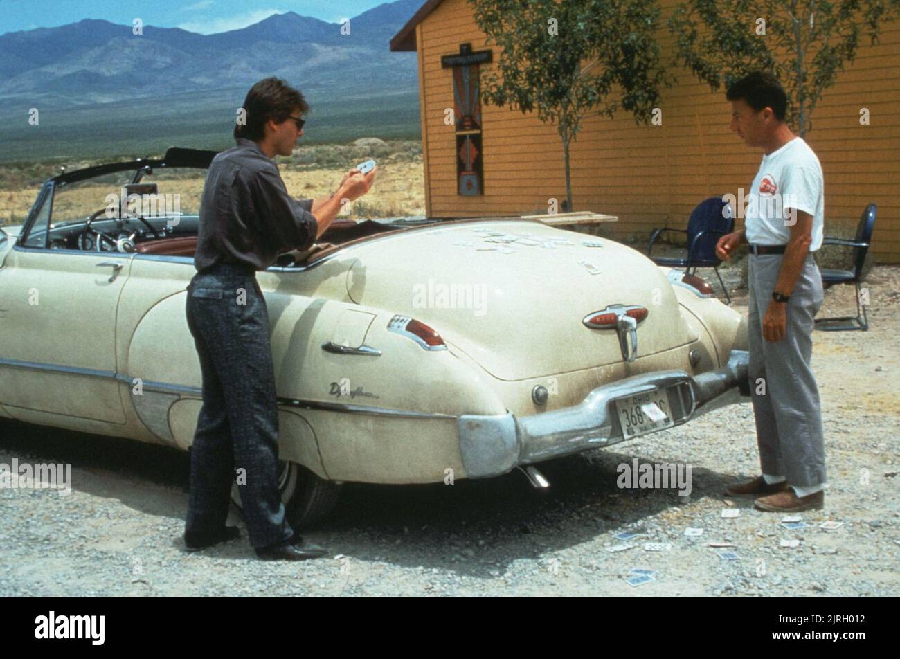 TOM CRUISE, DUSTIN HOFFMAN, RAIN MAN, 1988 Stock Photo - Alamy