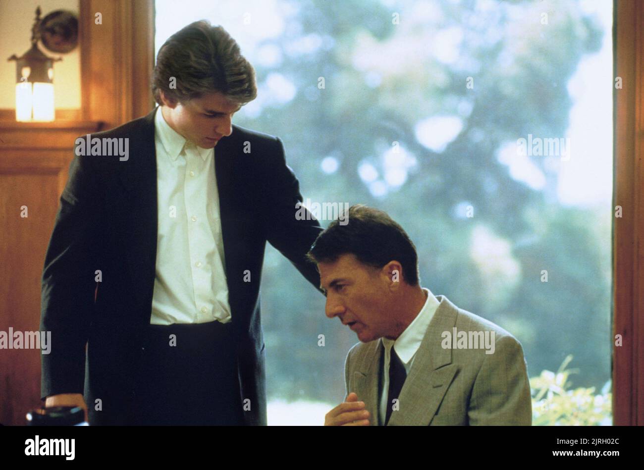 TOM CRUISE, DUSTIN HOFFMAN, RAIN MAN, 1988 Stock Photo - Alamy