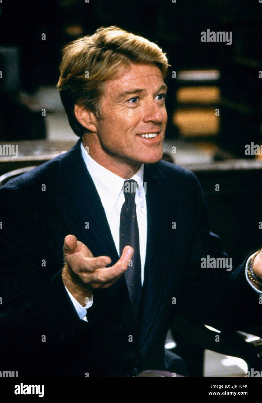 ROBERT REDFORD, LEGAL EAGLES, 1986 Stock Photo