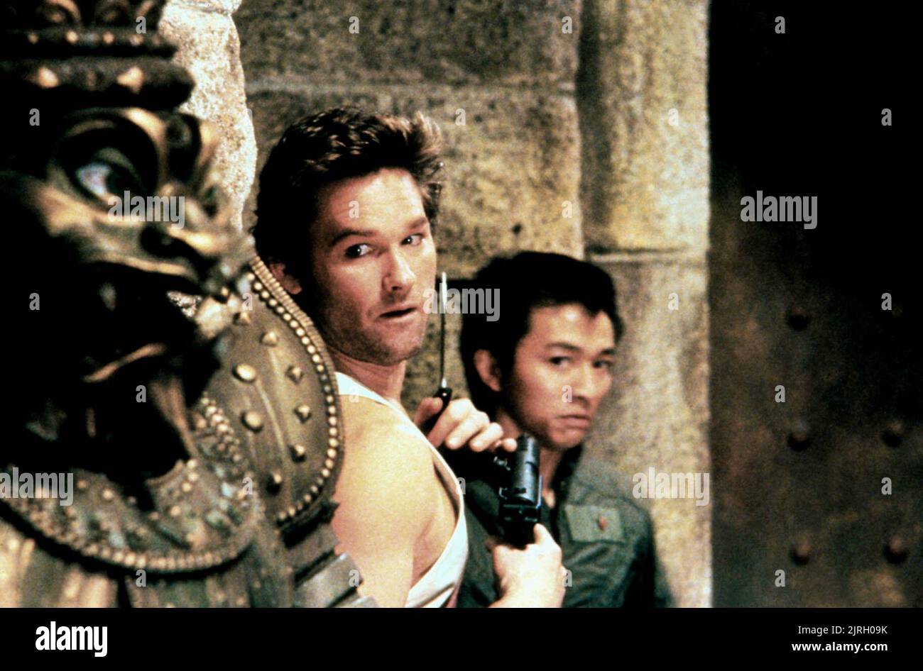 "Big Trouble In Little China" (1986) Movie Poster - Premium Print Featuring Kurt Russell