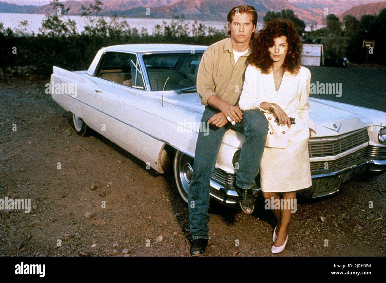 VAL KILMER, JOANNE WHALLEY, KILL ME AGAIN, 1989 Stock Photo