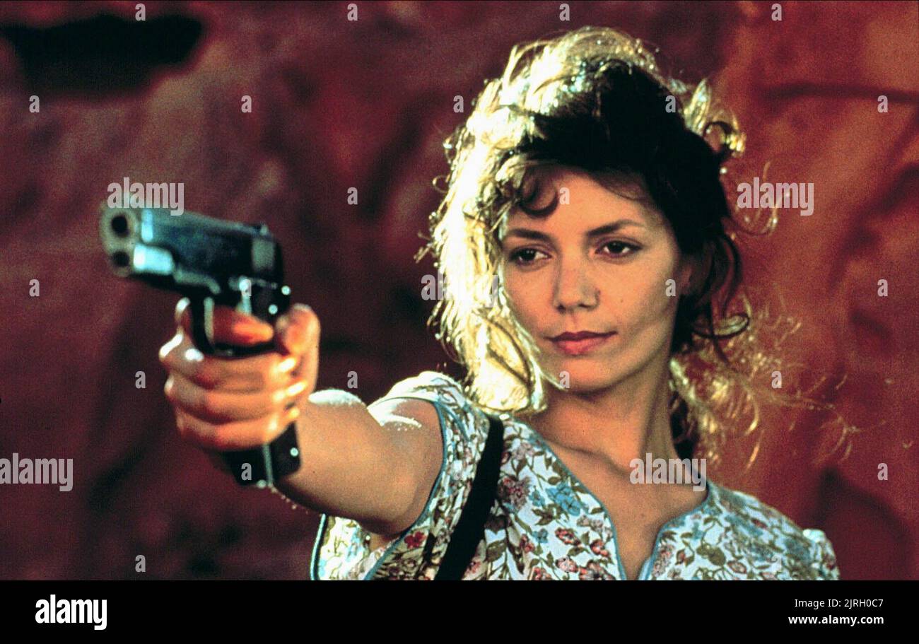 JOANNE WHALLEY, KILL ME AGAIN, 1989 Stock Photo