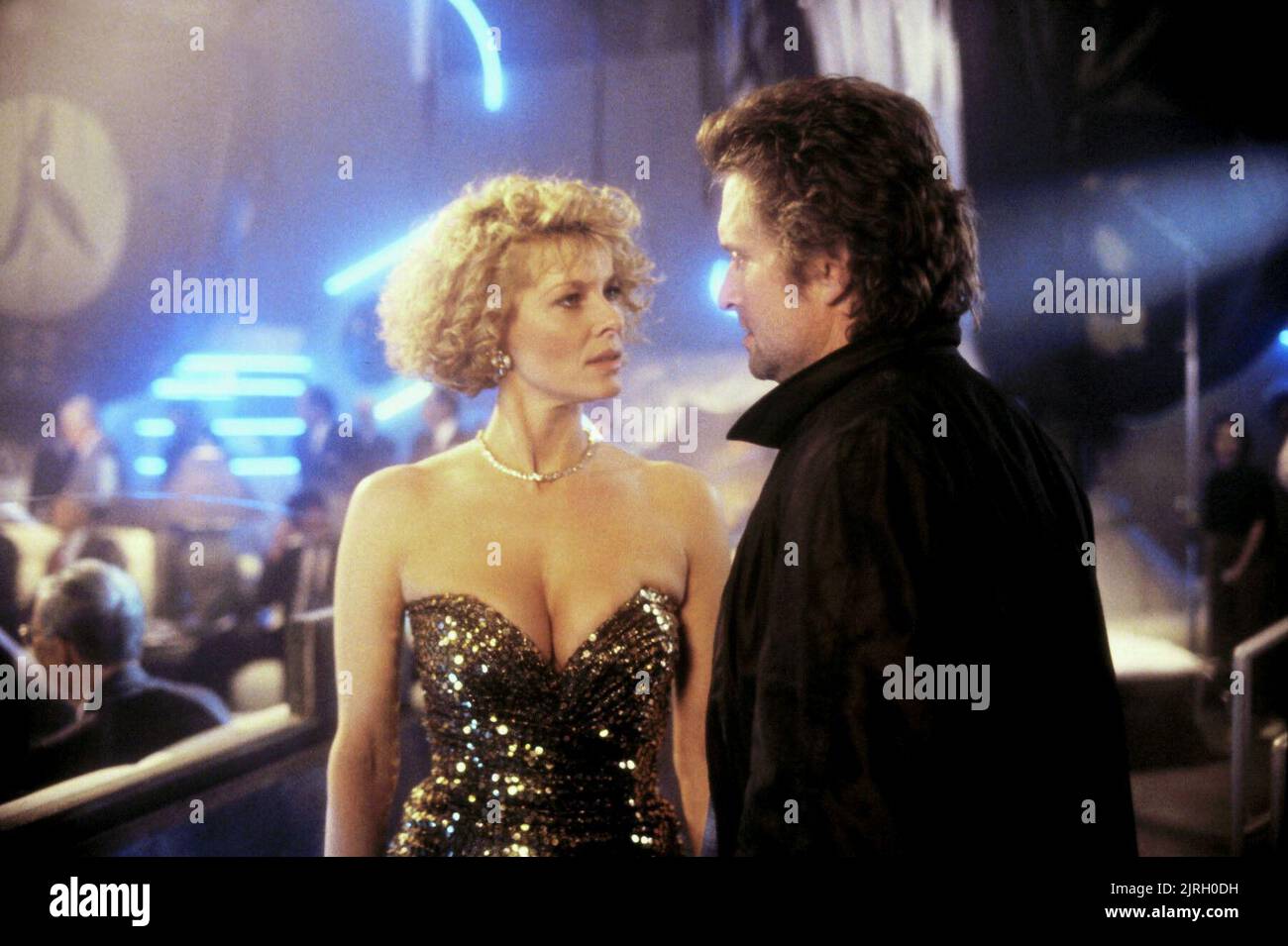KATE CAPSHAW, MICHAEL DOUGLAS, BLACK RAIN, 1989 Stock Photo - Alamy