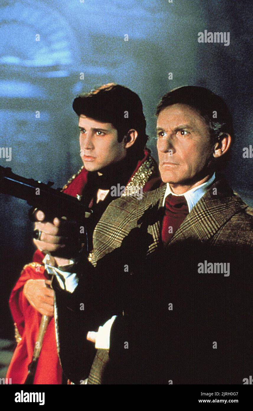 W RAGSDALE, RODDY MCDOWALL, FRIGHT NIGHT PART II, 1988 Stock Photo Alamy