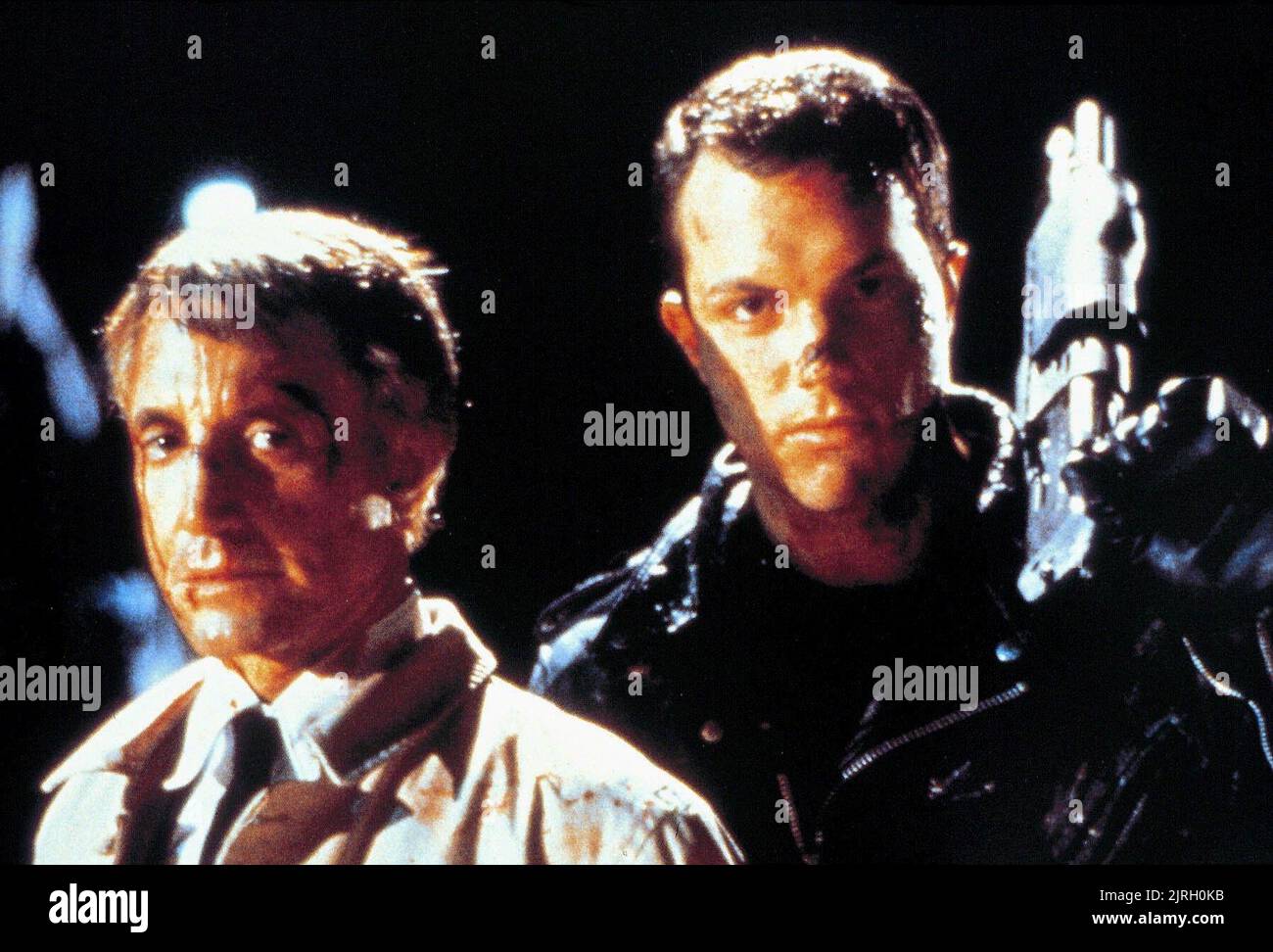 ROY SCHEIDER, ADAM BALDWIN, COHEN and TATE, 1989 Stock Photo Alamy
