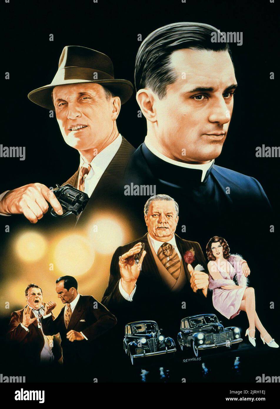 ROBERT DUVALL, CHARLES DURNING, ROBERT DE NIRO, TRUE CONFESSIONS, 1981