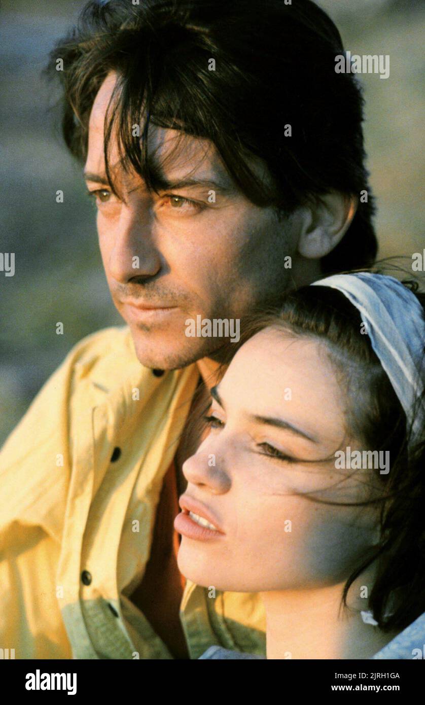 JEAN-HUGUES ANGLADE, BEATRICE DALLE, BETTY BLUE, 1986 Stock Photo