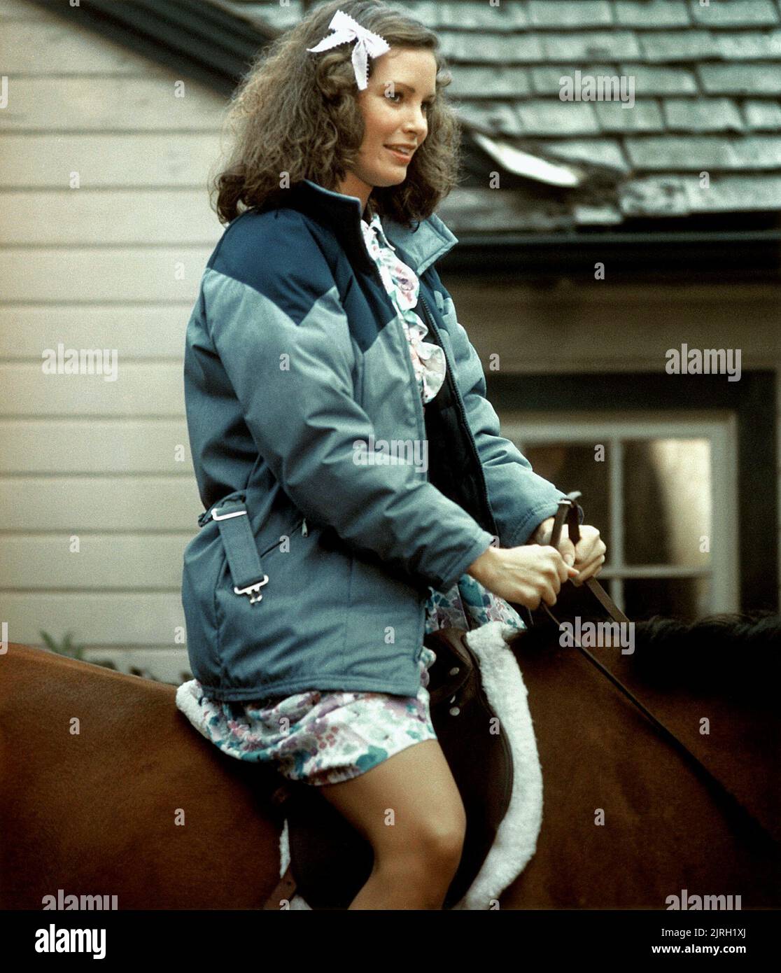 JACLYN SMITH, JACQUELINE BOUVIER KENNEDY, 1981 Stock Photo