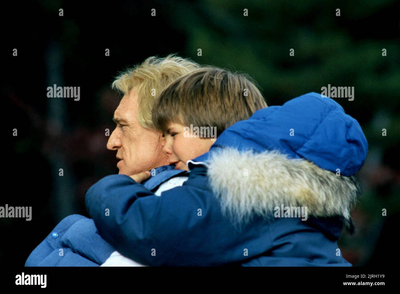 RICHARD HARRIS, JUSTIN HENRY, MARTIN'S DAY, 1984 Stock Photo - Alamy