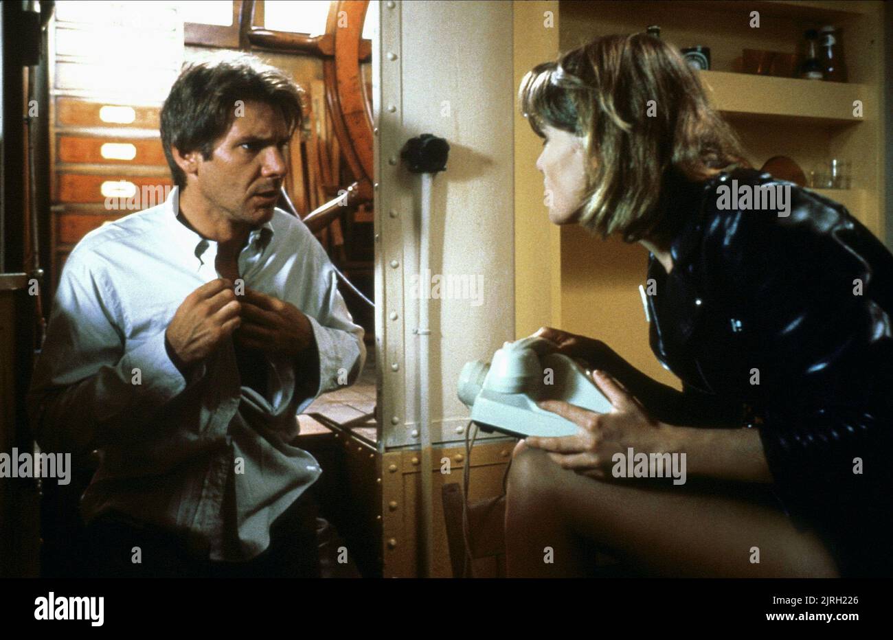 Photo De Plateau Frantic (1988) – Harrison Ford & Emmanuelle Seigner – Tirage Argentique Original