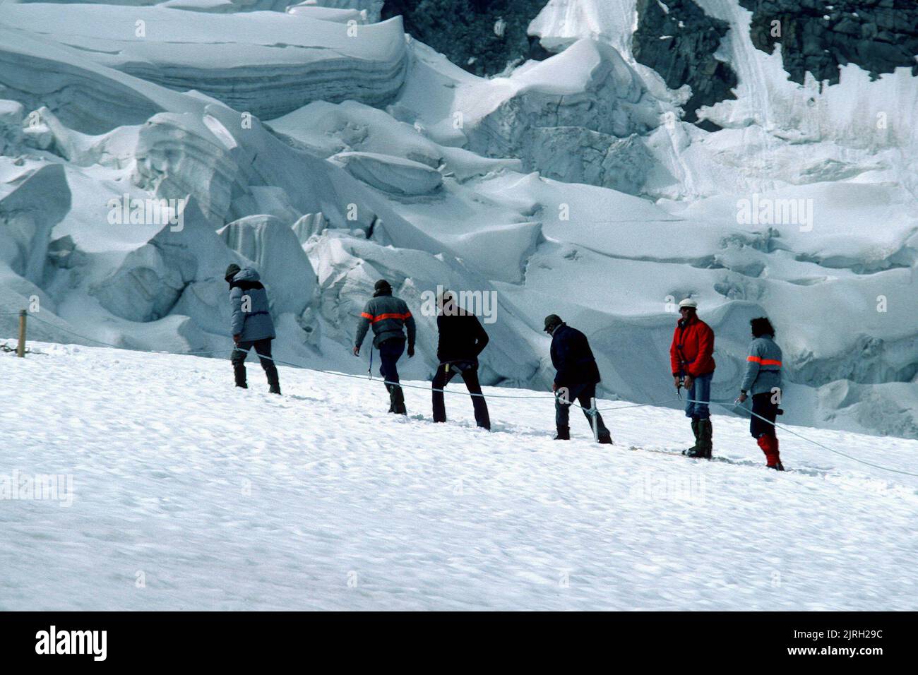 MOUNTAIN EXPEDITION SCENE, FIVE DAYS ONE SUMMER, 1982 Stock Photo Alamy