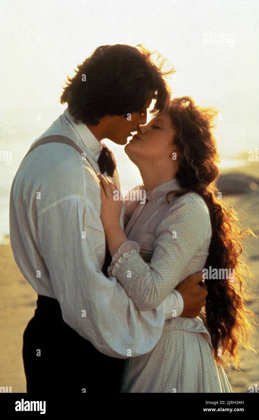 CHRISTOPHER REEVE, MADELEINE POTTER, THE BOSTONIANS, 1984 Stock Photo