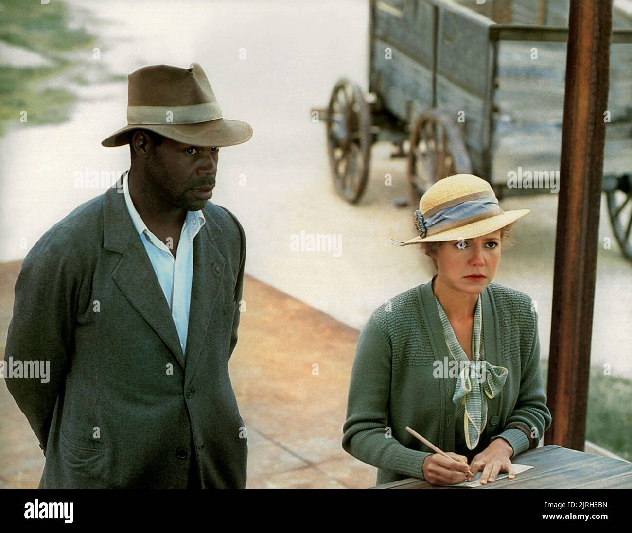 DANNY GLOVER, SALLY FIELD, PLACES IN THE HEART, 1984 Stock Photo