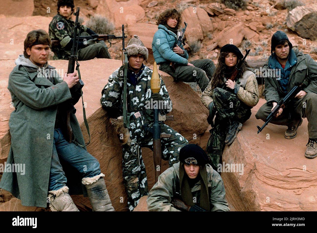 Red dawn patrick swayze hi-res stock photography and images - Alamy