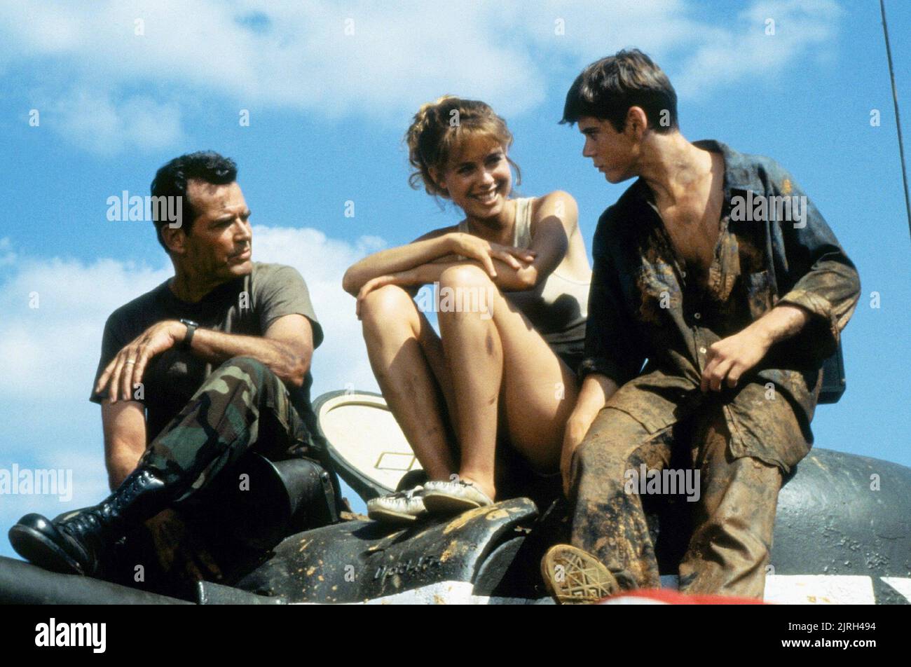 JAMES GARNER, JENILEE HARRISON, C. THOMAS HOWELL, TANK, 1984 Stock