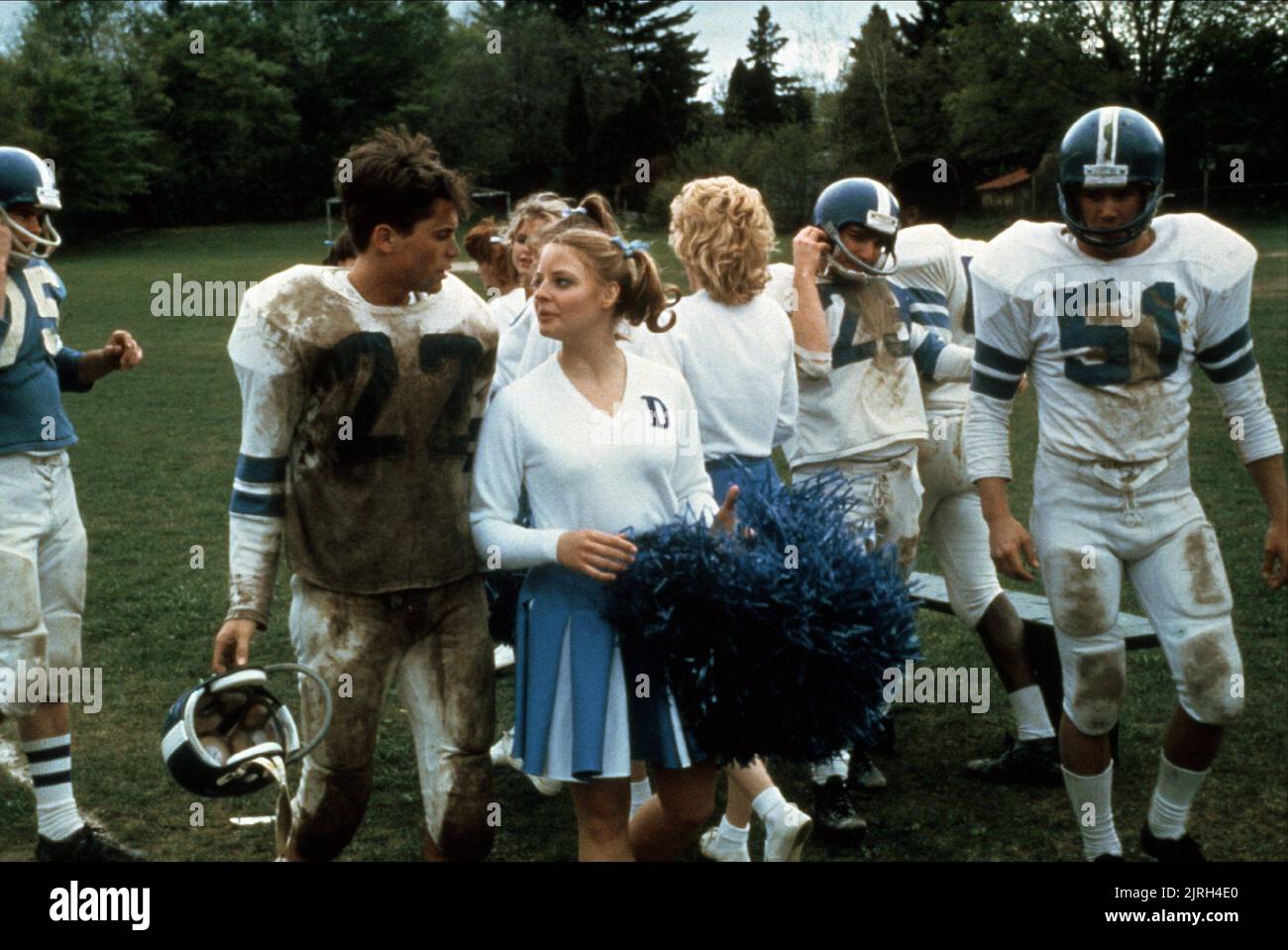 ROB LOWE, JODIE FOSTER, THE HOTEL NEW HAMPSHIRE, 1984 Stock Photo Alamy