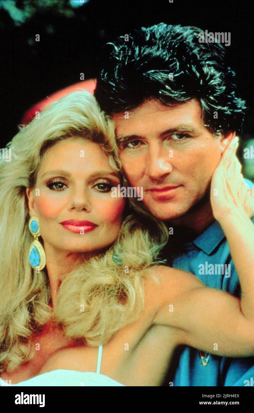 LONI ANDERSON, PATRICK DUFFY, TOO GOOD TO BE TRUE, 1988 Stock Photo