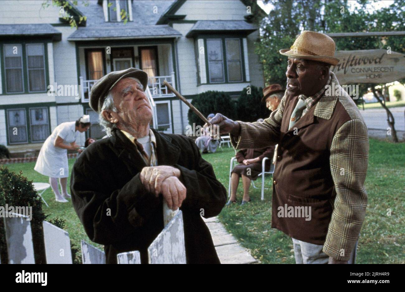 MURRAY MATHESON, SCATMAN CROTHERS, TWILIGHT ZONE: THE MOVIE, 1983 Stock Photo