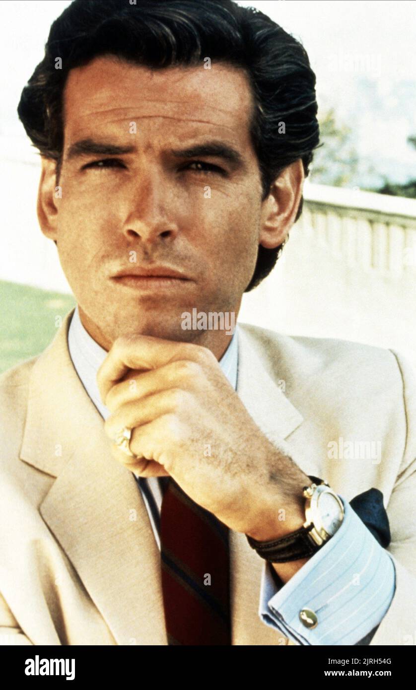 PIERCE BROSNAN REMINGTON STEELE 1982 Stock Photo Alamy
