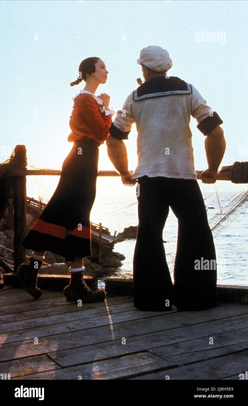 SHELLEY DUVALL, ROBIN WILLIAMS, POPEYE, 1980 Stock Photo Alamy