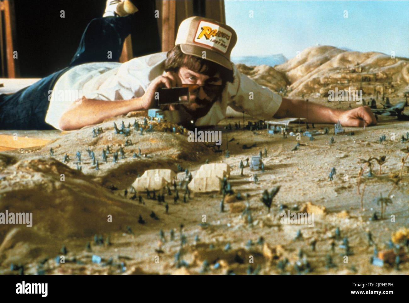 STEVEN SPIELBERG, INDIANA JONES AND THE TEMPLE OF DOOM, 1984 Stock Photo